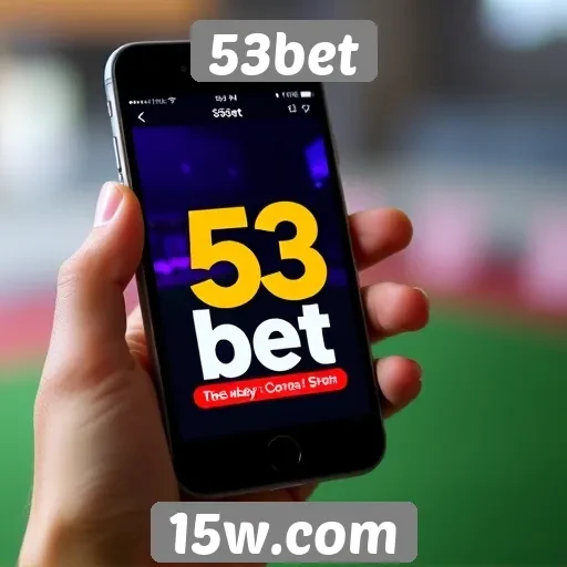 Acessibilidade do site 53bet em dispositivos móveis